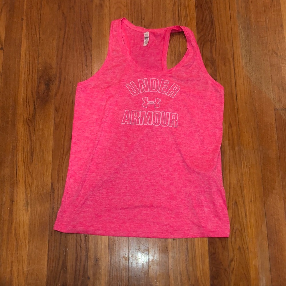 Pink Under Armour Tank